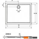 Душевые поддоны Riho Zurich 160x90 [DA66]