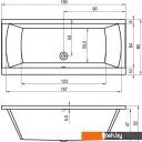 Ванны Riho Julia 180x80 (без ножек)