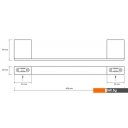 Аксессуары для ванной и туалета Bemeta Nero 135004040