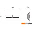 Клавиши и системы смыва Jacob Delafon E4316-CP (хром)