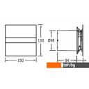 Вытяжная и приточная вентиляция CATA E-100 MT TIMER Вытяжная и приточная вентиляция CATA E-100 MT TIMER