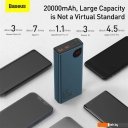 Портативные зарядные устройства Baseus Adaman Metal Digital Display PPIMDA-D03 20000mAh (темно-синий)