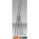 Лестницы и стремянки Новая высота NV 323 трёхсекционная профессиональная 3x14 ступеней