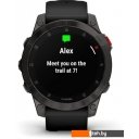 Умные часы и браслеты Garmin Epix Sapphire Gen 2 (черный титан/черный)