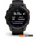 Умные часы и браслеты Garmin Epix Sapphire Gen 2 (черный титан/черный)
