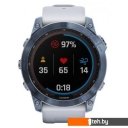 Умные часы и браслеты Garmin Fenix 7X Sapphire Solar 51 мм (голубой минерал/белый камень)