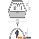 Палатки BTrace Home 4 (зеленый/песочный)