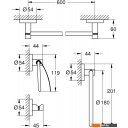 Аксессуары для ванной и туалета Grohe Essentials 40776001