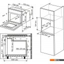 Духовые шкафы Weissgauff EOV 306 SB Black Edition