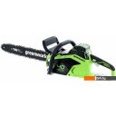 Цепные электро- и бензопилы Greenworks GD40CS18K2 2005807UA (с 1-им АКБ 2 Ач) Цепные электро- и бензопилы Greenworks GD40CS18K2 2005807UA (с 1-им АКБ 2 Ач)