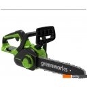 Цепные электро- и бензопилы Greenworks G24CS25K4 2007707UB (с 1-им АКБ 4 Ач)