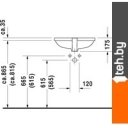 Умывальники Duravit D-Code 52.5x32 (0338490000)