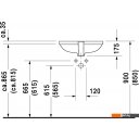 Умывальники Duravit D-Code 52.5x32 (0338490000)