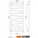 Полотенцесушители Сунержа Сирокко 1200х500 00-0253-1250 Полотенцесушители Сунержа Сирокко 1200х500 00-0253-1250