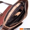 Женские и мужские сумки Poshete 253-1311-1-DBW (коричневый)