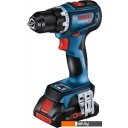 Шуруповерты, гайковерты, электроотвертки Bosch GSR 18V-90 C Professional 06019K6006 (с 2-мя АКБ 5 Ач, кейс)