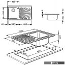 Кухонные мойки Smeg SP861D