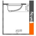 Умывальники Vitra Arkitekt 58.5x45 (6069B003-0012)