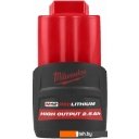 Аккумуляторы и зарядные устройства для инструмента Milwaukee M12 M12HB2.5 4932480164 (12В/2.5 Ач)