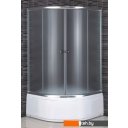 Душевые кабины Coliseum Отлон Т-80 80x80 (хром/матовое стекло)