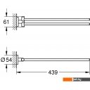 Аксессуары для ванной и туалета Grohe Essentials 40371001