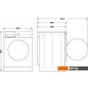 Стиральная машина Midea Lunar MD200D90WB/S-RU