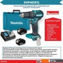 Шуруповерты, гайковерты, электроотвертки Makita DHP483RTJ (с 2-мя АКБ, кейс)