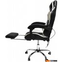 Офисные кресла и стулья Calviano Avanti Ultimato (черный/белый, с подножкой)
