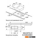Варочные панели MAUNFELD AVSI804SBH