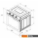 Духовые шкафы Schtoff Decor 1100 (72 литра)