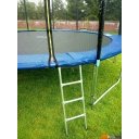 Батуты Atlas Sport 490 см - 16ft Pro (с лестницей, внешняя сетка, сливовый)
