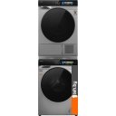 Стиральная машина Weissgauff WD 998 Heat Pump Full Touch Silver