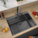 Кухонные мойки Zorg ZRN 5065 Premium PVD Gunblack