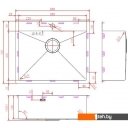 Кухонные мойки Zorg ZRN 5060 Premium PVD Gunblack