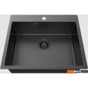 Кухонные мойки Zorg ZRN 5060 Premium PVD Gunblack