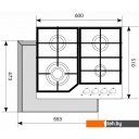Варочные панели Akpo PGA 604 HGC-T WH