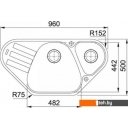 Кухонные мойки Franke Antea AZG 661-E (серый)