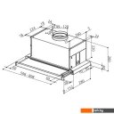 Вытяжки Faber Maxima NG EV8 LED AM/X A90 315.0635.145