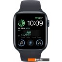 Умные часы и браслеты Apple Watch SE 2 40 мм (алюминиевый корпус, полуночный/полуночный, спортивный силиконовый ремешок S/M)