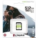 Карты памяти Kingston Canvas Select Plus SDXC 512GB