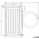 Стиральная машина Hansa WDHG814BIB