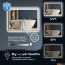 Мебель для ванных комнат Wellsee Зеркало с фронтальной LED-подсветкой 7 Rays' Spectrum 172201130, 65 х 40 см (с сенсором и регулировкой яркости освещения)