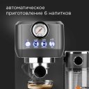 Кофеварки и кофемашины Redmond CM702 (черный/хром)
