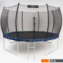 Батуты Calviano Outside Master Smile 374 см - 12ft (внешняя сетка, с лестницей)