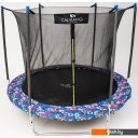 Батуты Calviano Smile 252 см-8FT INSIDE с внутренней сеткой складной