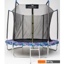 Батуты Calviano Smile 252 см-8FT INSIDE с внутренней сеткой складной