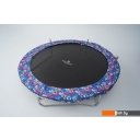 Батуты Calviano Smile 252 см-8FT INSIDE с внутренней сеткой складной