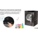 Стиральная машина Weissgauff WD 599 DC Inverter Heat Pump (серебристый)