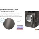 Стиральная машина Weissgauff WD 599 DC Inverter Heat Pump (серебристый)