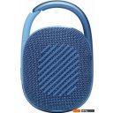 Беспроводные и портативные колонки JBL Clip 4 Eco (синий)